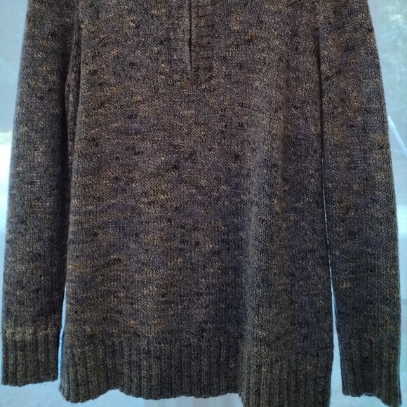 LIZ CLAIBORNE LADIES QUARTER-ZIP KNIT SWEATER - Picture 2 of 5